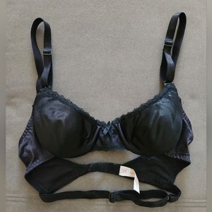 Backless by Smoothie Convertible Push-Up Bra -BLACK ~32A